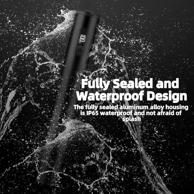 Bike Power Bank, Aluminum Alloy 9,000mAh Portable Power Bank, Ultra-Compact 9K External Battery with Fast Charging