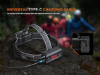 Fenix HP35R SAR 4000 Lumen USB-C Rechargeable Headlamp, with Spotlight and Floodlight and Flame Retardant Headband for Search and Rescue, Outdoor Use, Emergencies and More