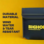 Bighorn Insulated Bag for Backpackers - Durable Small Insulated Pouch for Freeze Dried Backpacking Meals - Packs Flat, Lightweight, Aids Rehydration, Keeps Food Hot, 10 ¼” x 7 ½” x 3 ½”, 1.5oz