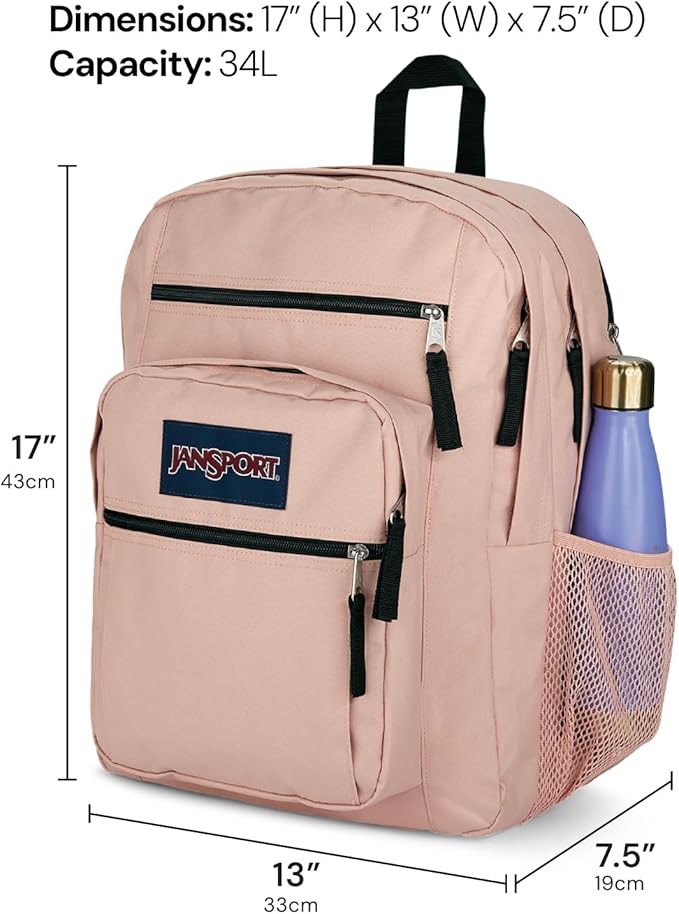 JanSport Laptop Backpack - Computer Bag with 2 Compartments, Ergonomic Shoulder Straps, 15” Laptop Sleeve, Haul Handle - Cargo Green
