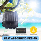 Solar Shower Bag | 5 Gal/20L Solar Heating Camping Shower Bag | Removable Hose | On-Off Switchable Shower Head | Ducha Portatil | Traveling Shower | Portable Shower for Beach Swimming, Hiking