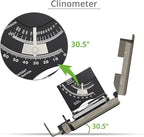 Proster IP65 Compass Hiking Survival - Lensatic Sighting Compass for Camping Navigation, Compass with Clinometer & Carry Bag for Camping Hunting Hiking Geology Activities