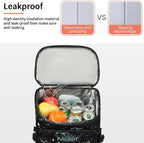 Kalesi Cooler Backpack 36 Cans Lightweight Insulated Backpack Cooler Leak-Proof Travel Camping Lunch Backpack Outdoor Cutlery Backpack for Men and Women