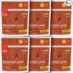 GOOD TO-GO Breakfast Hash (6-Pack of Single Servings) | Camping & Backpacking Food | Just Add Water Backpacking Meals | Good To-Go Dehydrated Meals Taste Better Than Freeze Dried Food