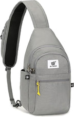 SKYSPER Sling Bag RFID Anti-Theft Crossbody Bag Recycled Travel Cross Body Bag Shoulder Sling Daypack