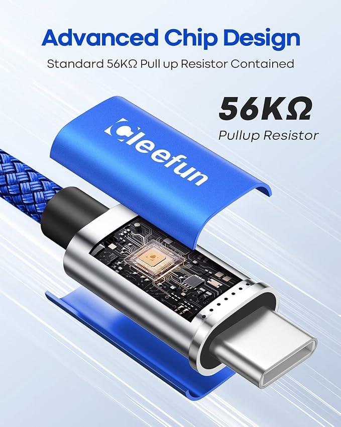 CLEEFUN USB C Cable 6ft, 5-Pack USB A to Type C Charger Cord Fast Charging for iPhone 17 16 15 Pro Max Plus Air 16e, for Samsung Galaxy S25 S24 S23 S22 S21 S20 S10 A17 A16 A15 A56 A55 A26 A35 A36