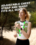 Running Vest for Women and Men, Hydration Running Backpack, Runners Vest, Hydration Vest for Walking, Marathon, Hiking