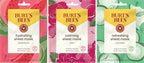 Burt's Bees Mothers Day Gifts, Face Mask Bundle Set, Hydrating Watermelon, Calming Rose, & Refreshing Cucumber, Face Sheet Masks for Single Use Skin Care, 99% Natural Origin, 3 Count, 0.33oz Each