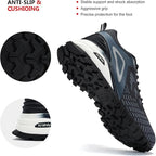 Kricely Men's Trail Running Shoes Non Slip Hiking Shoes Tennis Shoes Fashion Sneakers Workout Footwear