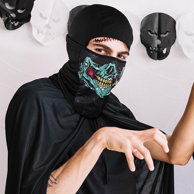 Balaclava Face Mask Sun UV Protection Breathable Full Head Mask for Men Women Skiing Cycling