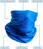 Merino.tech Merino Wool Ski Neck Gaiter - Face Mask Neck Warmer for Men & Women