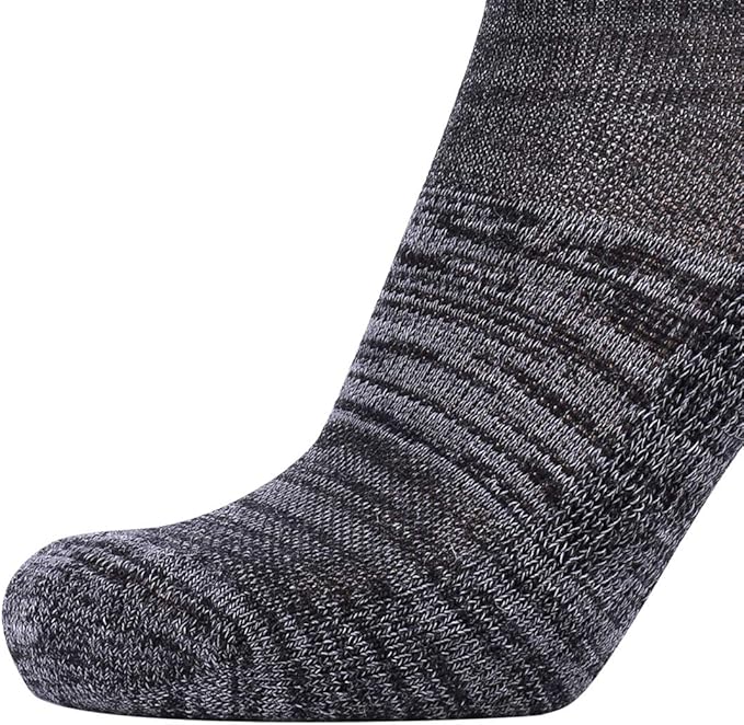 EnerWear 4 Pack Women's Merino Wool Outdoor Hiking Trail Crew Sock