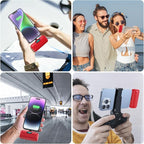 Small Portable Charger for iPhone,5000mAh PD Fast Charging Power Bank, Mini Plug-in Battery Pack Backup Charger Compatible with iPhone 14/14 Pro Max/13/13 Pro/12 Pro/11/XS/XR/X/8/7/6 etc- Dark Red