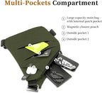 Anti Theft Crossbody Travel Bag for Women Men,Multi-pocket Crossbody Bag,Slim Sling Bag with Adjustable Strap