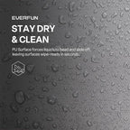 EVERFUN Small Cooler Lunch Box Mini Leak-Proof Soft Double Deck 24 Can Personal Insulated Collapsible Portable Waterproof Lunch Bag Ice Chest for Men Women Work Travel Car Picnic Beach