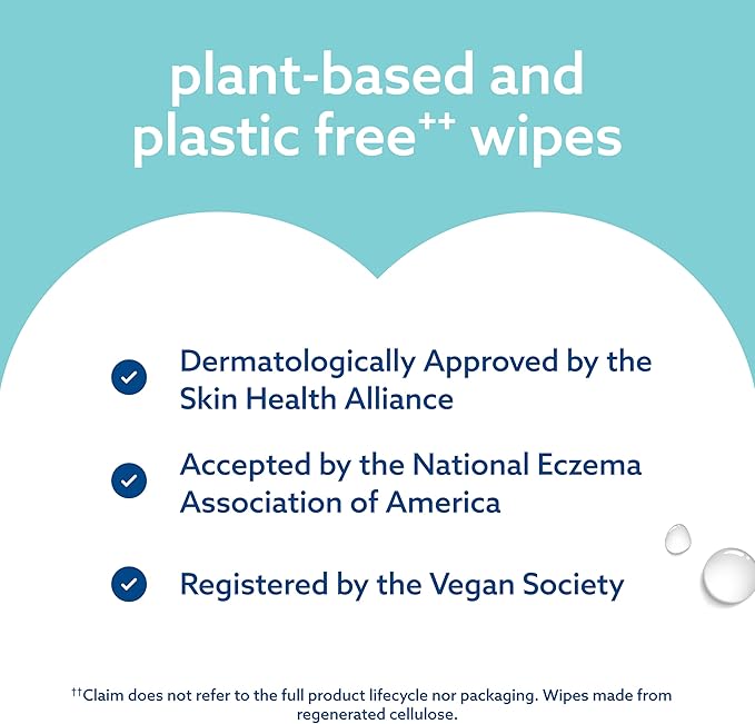 WaterWipes Sensitive+ On The Go Wipes, 3-In-1 Cleans, Cares, Protects, 99.9% Water, Unscented & Hypoallergenic Wet Wipes, 100 Count (10 Packs)