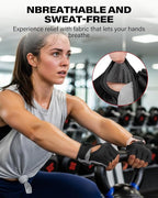 VINSGUIR Workout Gloves for Men and Women, Weight Lifting Gloves with Excellent Grip, Lightweight Gym Gloves for Weightlifting, Cycling, Exercise, Crosstraining, Pull ups, Fitness, Climbing and Rowing