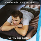 MOON LENCE Camping Pillows 2 Pack, Compressible Camp Pillow with Washable Cover & Carry Bag, Plush Filled Backpacking Pillow for Hiking, Travel, Sleeping 12"x16" Grey