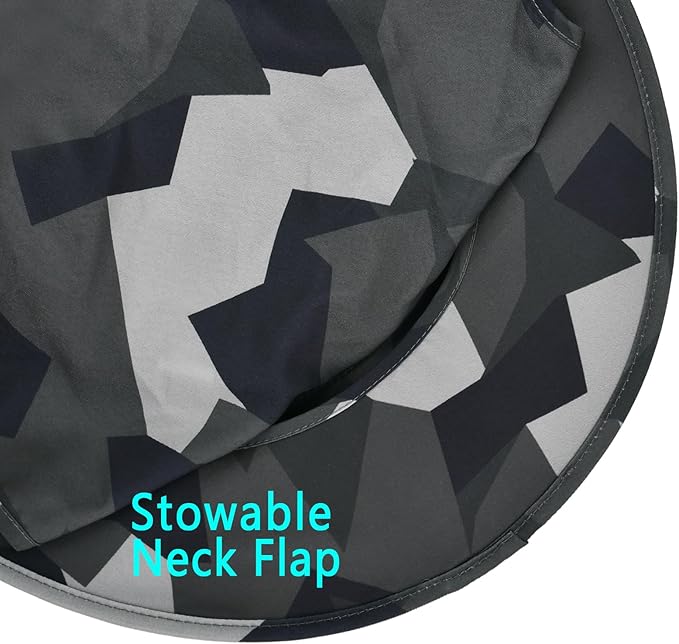 Sun Hats for Men Women Fishing Hat UPF 50+ Breathable Wide Brim Bucket Hats Summer UV Protection Safari Hat with Neck Flap