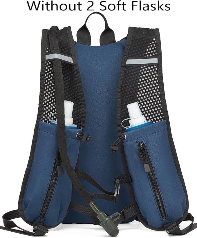 ATBP Insulated Hydration Pack Hiking Water Backpack Running Vest with 3L TPU Bladder Bag for Marathon Cycling Men