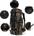 Hiking Backpack for Men 70L/100L Camping Backpack Military Rucksack Molle 3 Days Assault Pack for Climbing