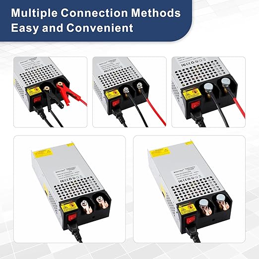 AC to DC Converter 12V Power Supply 1200W Max 100A SMPS 110v to 12v Converter Switching Power Supply Transformer for Car Radio/Stereos, RV, 3D Printer, Led Strip, Motor Pump, CCTV