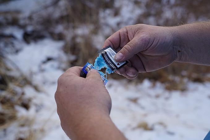 Phone Skope Pyro Putty: Single Use Waterproof Survival Fire Starter, 20 or 50 ct Foil Packs, Easy Tear, Easy Ignite, Fire Starters for Campfires