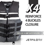 Jetpilot S1 Nylon Coast Guard Approved Life Vest PFD