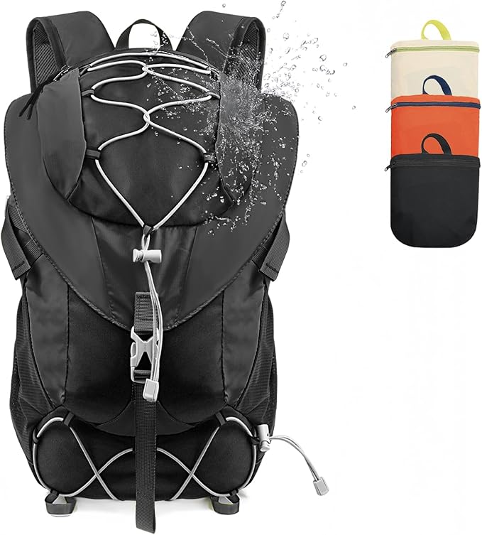 Seektop 20L Ultra Lightweight Waterproof Hiking Backpack Small Outdoor Foldable Day Pack for Women Men