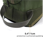Travel Toiletry Bag 8L, Large Packing Cube with Waterproof TPU Wet/Dry Compartment
