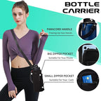 Stainless Steel Water Bottles 32oz - with Paracord Handle, Straw/Spout Lid, Carrying Case & Protective Boot, Leak Proof Double Wall Vacuum Insulated Bottle Keep Cold 48H & Hot 24H