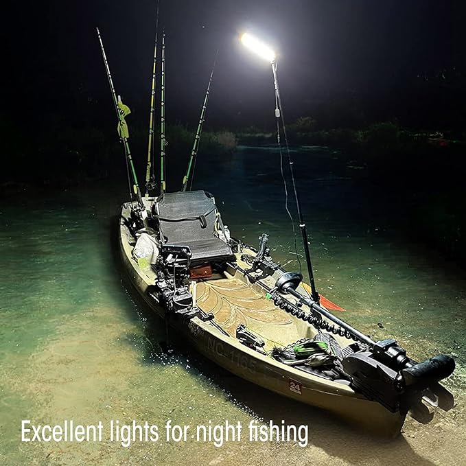 CONPEX Camping Light, 10000 Lumens Super Bright Range 50 Ft * 50 Ft Meet 4-6 Tent Lighting, Outdoor Telescopic Camping Lights Campsite Camp Area Light Pole