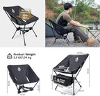 ONETIGRIS Tigerblade Camping Chair, Lightweight Folding Backpacking Hiking Chair, Compact Portable 330 lbs Capacity