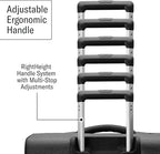 Samsonite UpLIFT Lightweight Large Checked Softside Luggage with Spinner Wheels - Expandable - Airline-Approved, Polyester Soft Suitcase for Ultra Light Travel - Elemental Blue