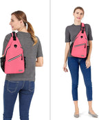 MOSISO Sling Backpack, Multipurpose Crossbody Shoulder Bag Travel Hiking Daypack