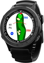 Voice Caddie A3 Golf Watch Subscription Free with Green Undulation, 40k+ Preinstalled Courses, Lightweight w/Slope Mode 1.3" Color Touchscreen, Pin Reload, Smart Green View Golf GPS & Fitness Mode BK