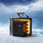 Jackery Explorer 2000 v2 Portable Power Station with Low Temperature Resistant Bag, 2042Wh/2200W LiFePo4 Battery, USB-C 100W Fast Charging for Extreme Cold Condition(-40°F), Power Outages, Emergencies