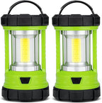 Camping Lantern 3000LM, LED Lanterns for Power Outages with 4400mAh Phone Charger, Impact-Resistant Rechargeable Lantern, 5 Light Modes Waterproof Lantern for Hurricane Emergency