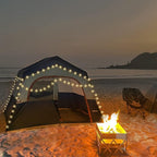 HIKERGARDEN 6-8 Person Camping Tent - Portable Family Cabin Tent for Camp, Windproof Fabric Camp Tent Outdoor for Hiking, Backpacking, Traveling