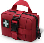Upgrade Molle Rip Away Ifak Pouch, Tactical Small Belt First Aid Pouch Medical Utility EMT Pouch Only
