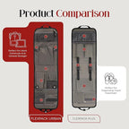 Unisex Foldable Vertical Backpack Organizer Insert for Tote Bag, Carry On, Picnic, Camping - With Pockets & Handle