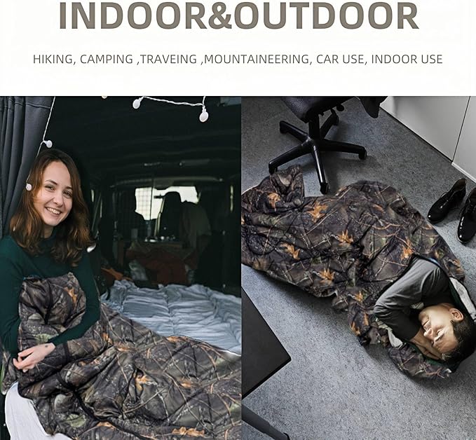 Sleeping Bags for Adults，Lightweight Waterproof Compact Sleeping Bag with Stuff Sack for Warm Camping Cold Hiking Traveling Outdoor Activities