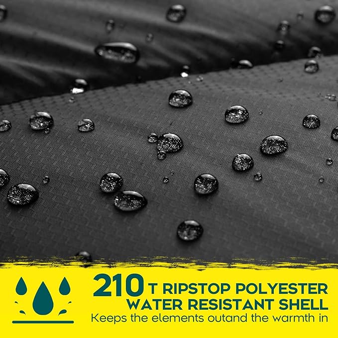 Bessport Sleeping Bag Winter | Flannel Lined 18℉ - 32℉ Extreme 3-4 Season Warm & Cool Weather Adult Sleeping Bags Large | Lightweight, Waterproof for Camping, Backpacking, Hiking