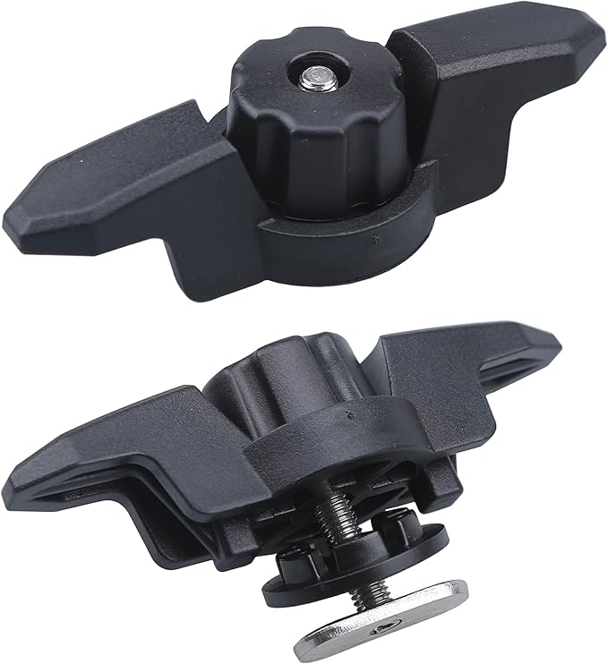 MIZUGIWA Line Cleat for Kayak Track Mount,Kayak Anchor Cleat,Track Mount Line Cleat for Rail Mount Kayak Fishing Accessories