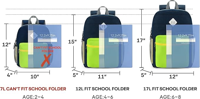 mibasies Kids Backpack for Boys 5-9: Large Boys Backpack for Elementary School