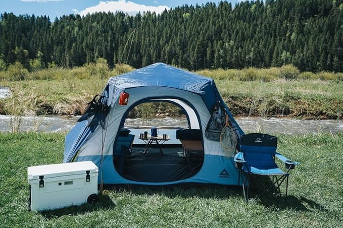 Caddis Rapid 4/6-Person Pop Up Tent for Easy Setup, 4/6 Person Capacity for Camping, by Caddis Sports Inc.