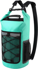 Pimoys Dry Bag, 25L Waterproof Backpack, Dry Bags Kayak for Women Men, Roll Top Outdoor Travel Bag for Boating, Kayaking, Fishing, Hiking, Rafting