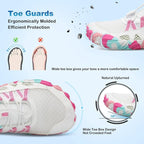 L-RUN Barefoot Water Shoes Women Mens Aqua Sock Athletic Hiking Water Sports Shoes for Swim Beach Pool Sand Diving Walking