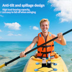 Paddleboard Cup Holder，Non-Tipping Kayak Cup Paddle Board and Stand Up Paddle Board Accessories，2 in 1 Stand Up Paddleboard Drink Holder for Types of Cup Bottle Drink & Phone Holder