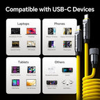 AOHI 240W 8 in 1 USB 4 Cable Set, The Future 240W PD3.1 USB C Fast Charging Cable Supports 40Gbps Data Transfer 8K HD Display for iPhone17 Pro Max MacBook Pro Air iPad Galaxy